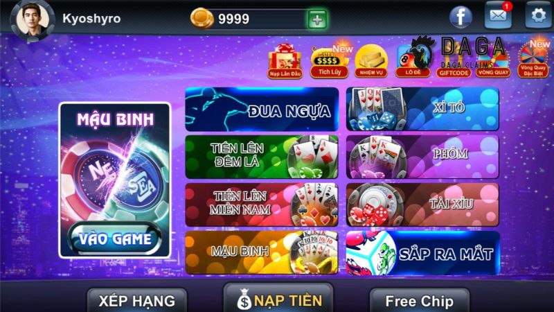 Lý do Mậu binh Online Daga thu hút anh em